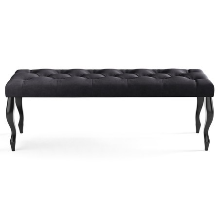 Lavice CHESTERFIELD 100x40 cm Černá Signal-nabytek