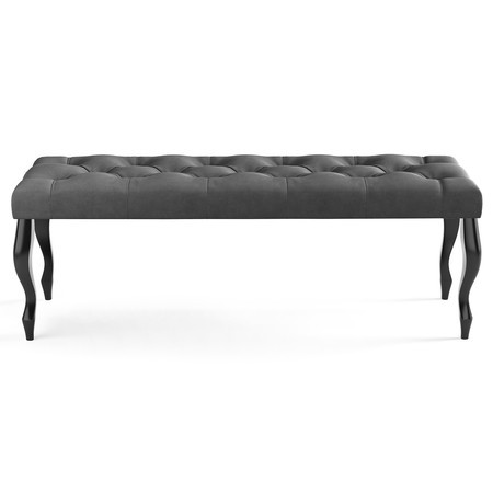 Lavice CHESTERFIELD 100x40 cm Grafit Signal-nabytek