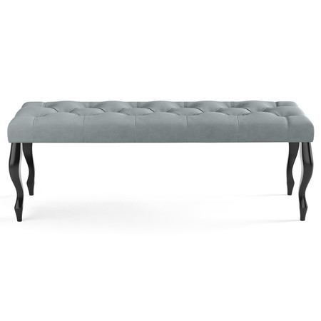 Lavice CHESTERFIELD 100x40 cm Šedá Signal-nabytek